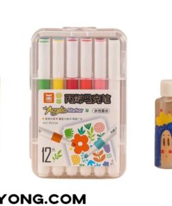 Bút Màu Acrylic Marker Màu Sắc Tươi Sáng