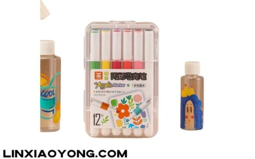 Bút Màu Acrylic Marker Màu Sắc Tươi Sáng