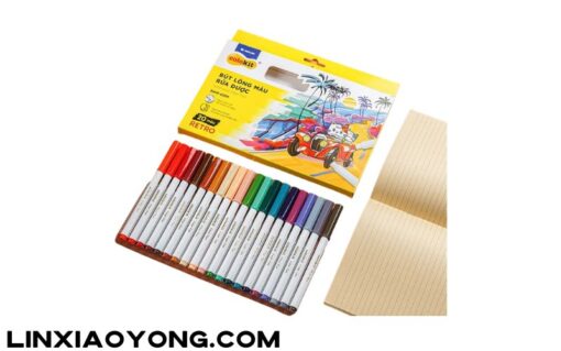 Bút lông màu Fiber Pen Thiên Long Colokit